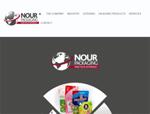 Tablet Screenshot of nour-packaging.fr